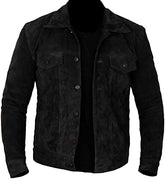 Classyak Men's Fashion Moto Stylish Suede Leather Jacket